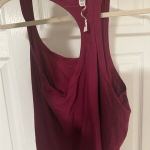 Lululemon Athletica Deep Red Tank Top